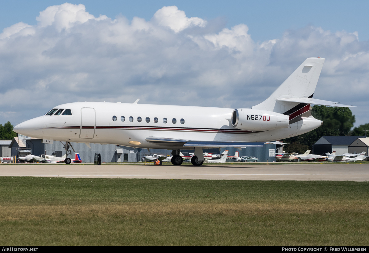 Aircraft Photo of N527DJ | Dassault Falcon 2000 | AirHistory.net #488646