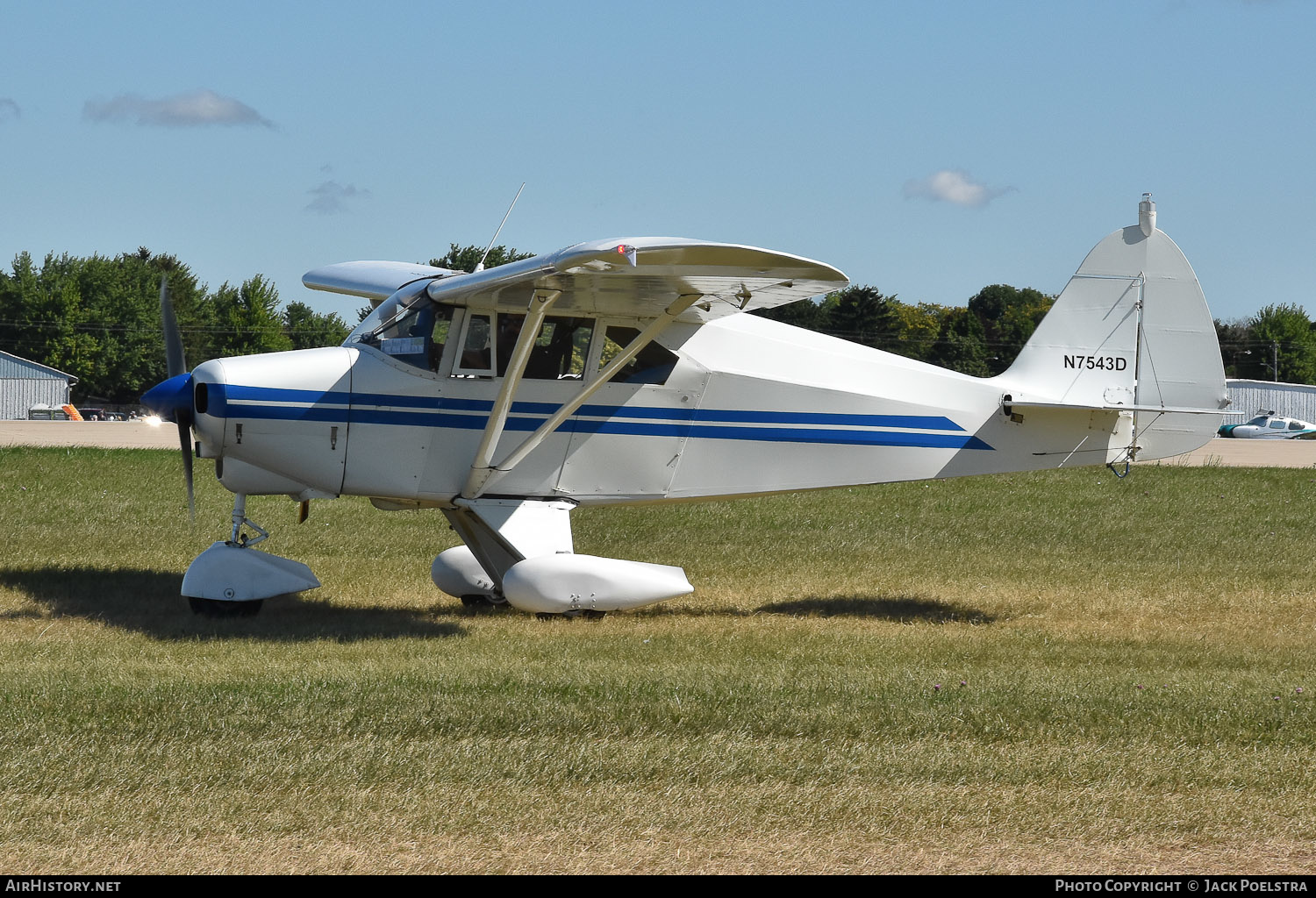 Aircraft Photo of N7543D | Piper PA-22-150 Tri-Pacer | AirHistory.net #488647