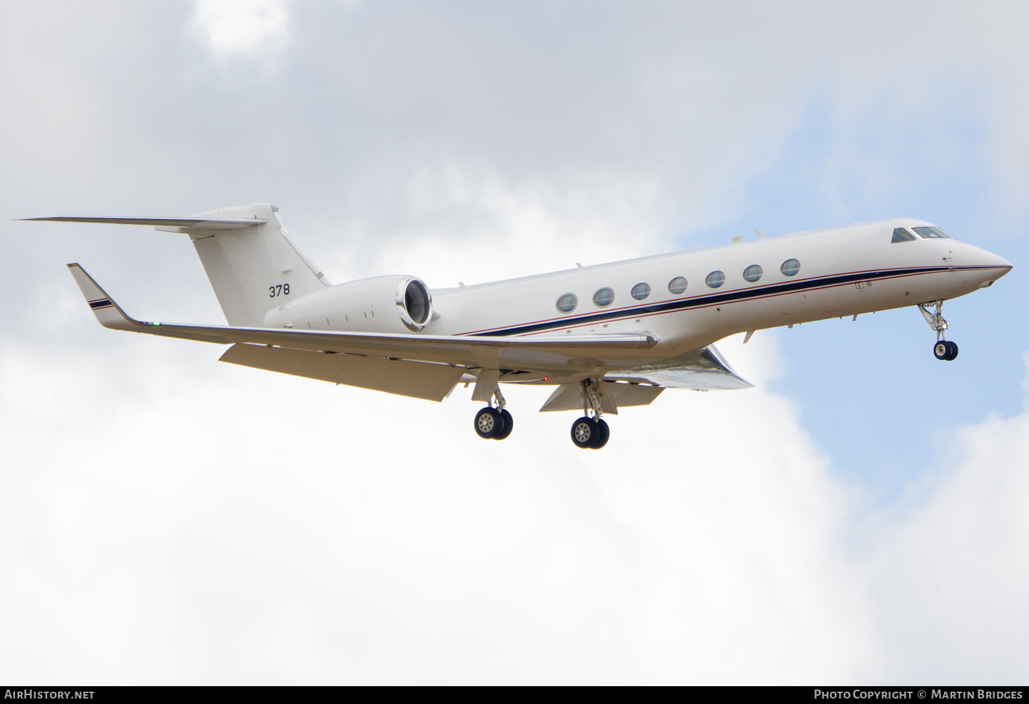 Aircraft Photo of 166378 / 378 | Gulfstream Aerospace C-37B Gulfstream G550 (G-V-SP) | USA - Navy | AirHistory.net #488648