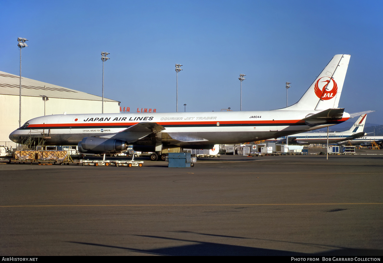 Aircraft Photo of JA8044 | McDonnell Douglas DC-8-62AF | Japan Air Lines - JAL | AirHistory.net #488655