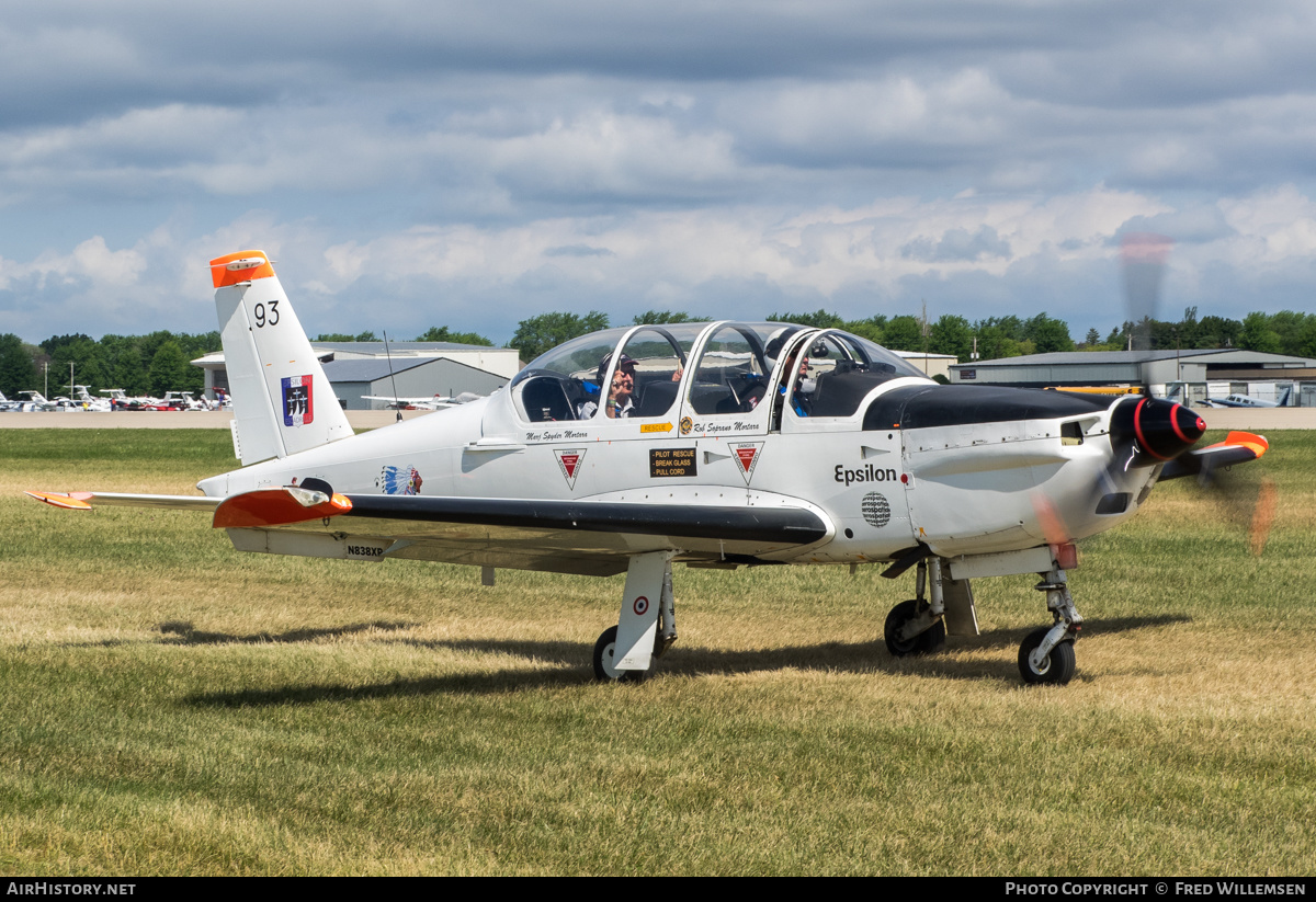 Aircraft Photo of N838XR | Socata TB-30 Epsilon | France - Air Force | AirHistory.net #488663