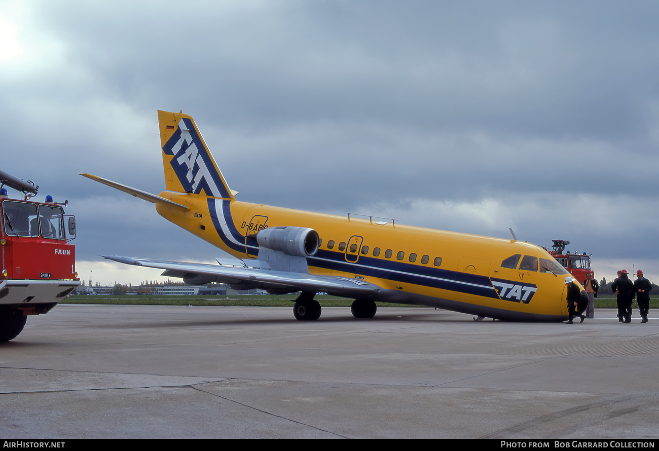 Aircraft Photo of D-BABG | VFW-Fokker VFW-614 | TAT - Touraine Air Transport | AirHistory.net #488684