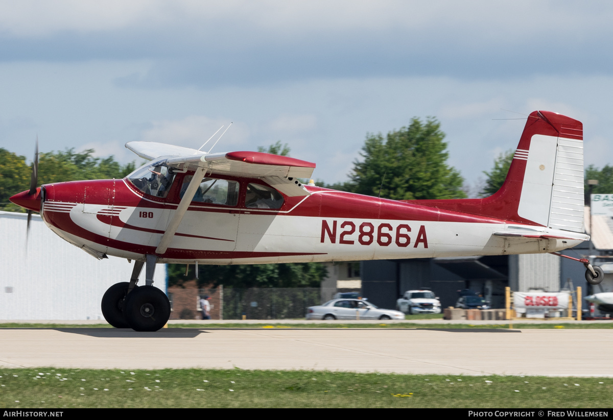 Aircraft Photo of N2866A | Cessna 180 | AirHistory.net #488686