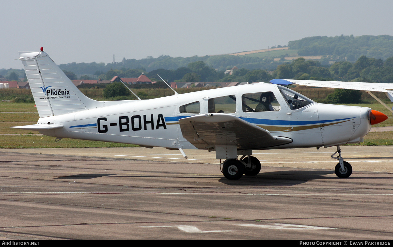 Aircraft Photo of G-BOHA | Piper PA-28-161 Cherokee Warrior II | Phoenix Aviation | AirHistory.net #488692