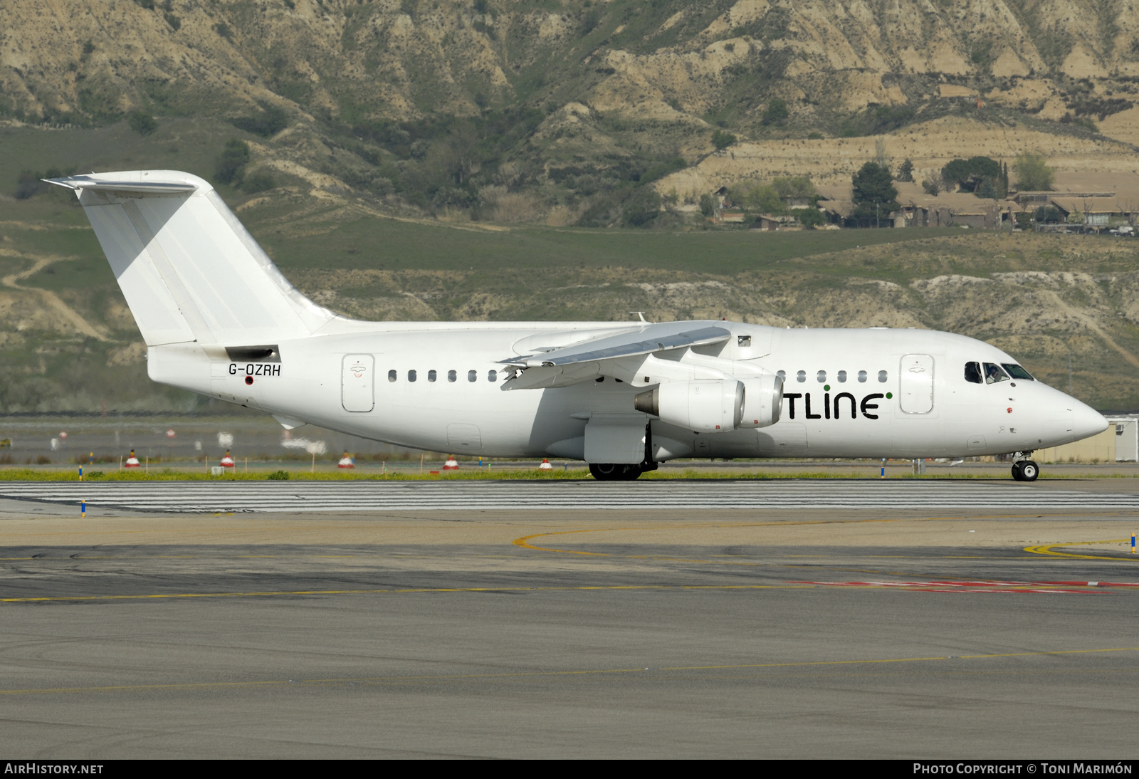 Aircraft Photo of G-OZRH | British Aerospace BAe-146-200 | Flightline | AirHistory.net #488704