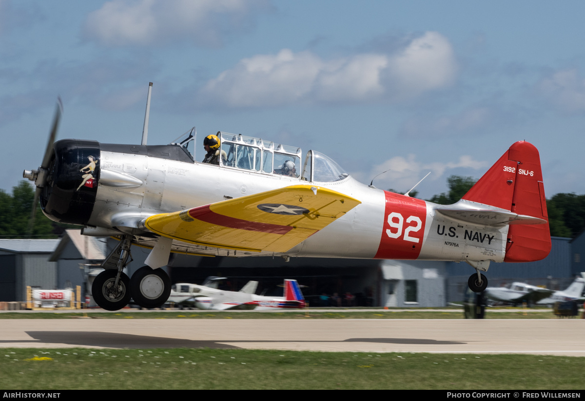 Aircraft Photo of N7976A / 3192 | North American AT-6F Texan | USA - Navy | AirHistory.net #488706