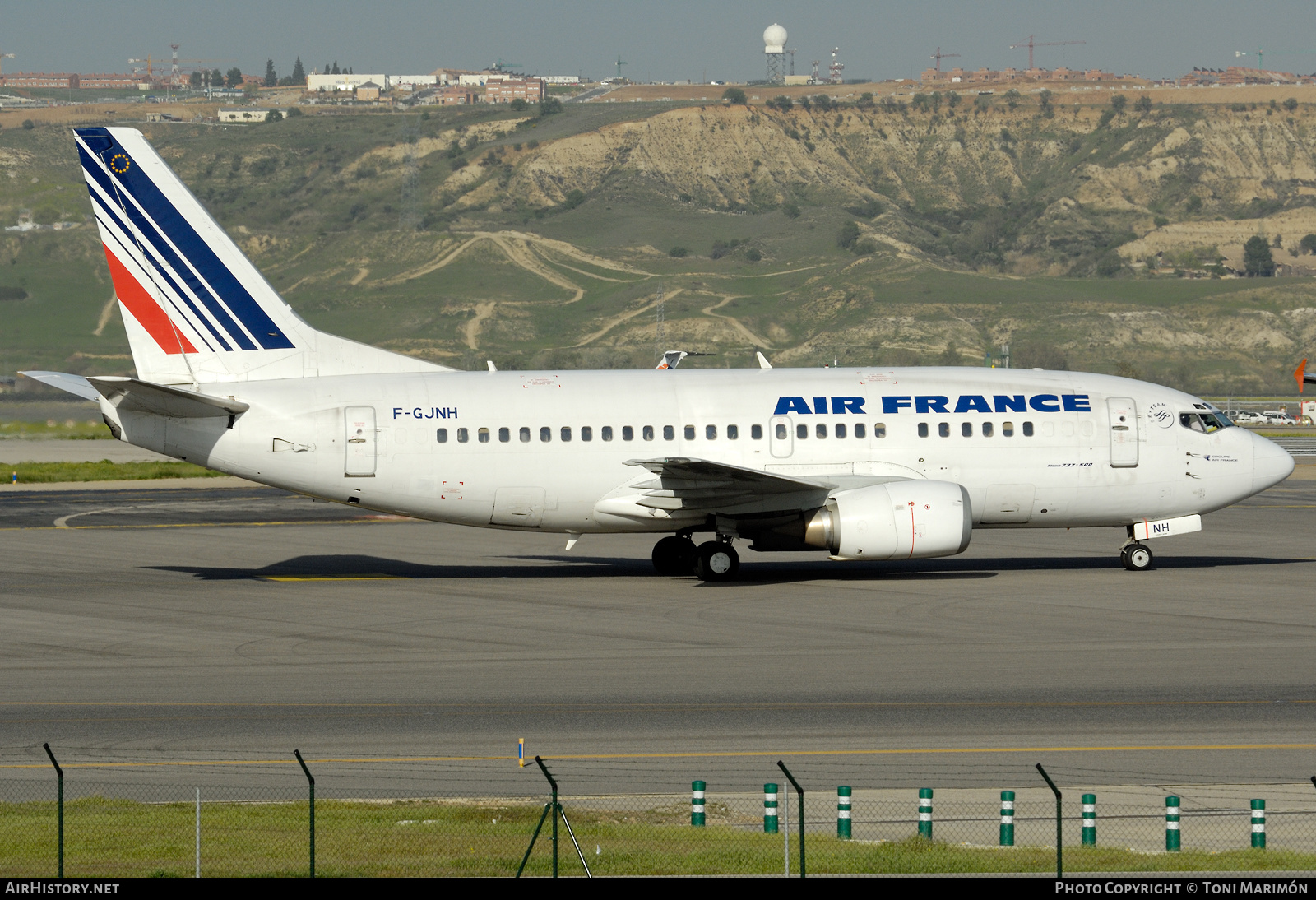 Aircraft Photo of F-GJNH | Boeing 737-528 | Air France | AirHistory.net #488712