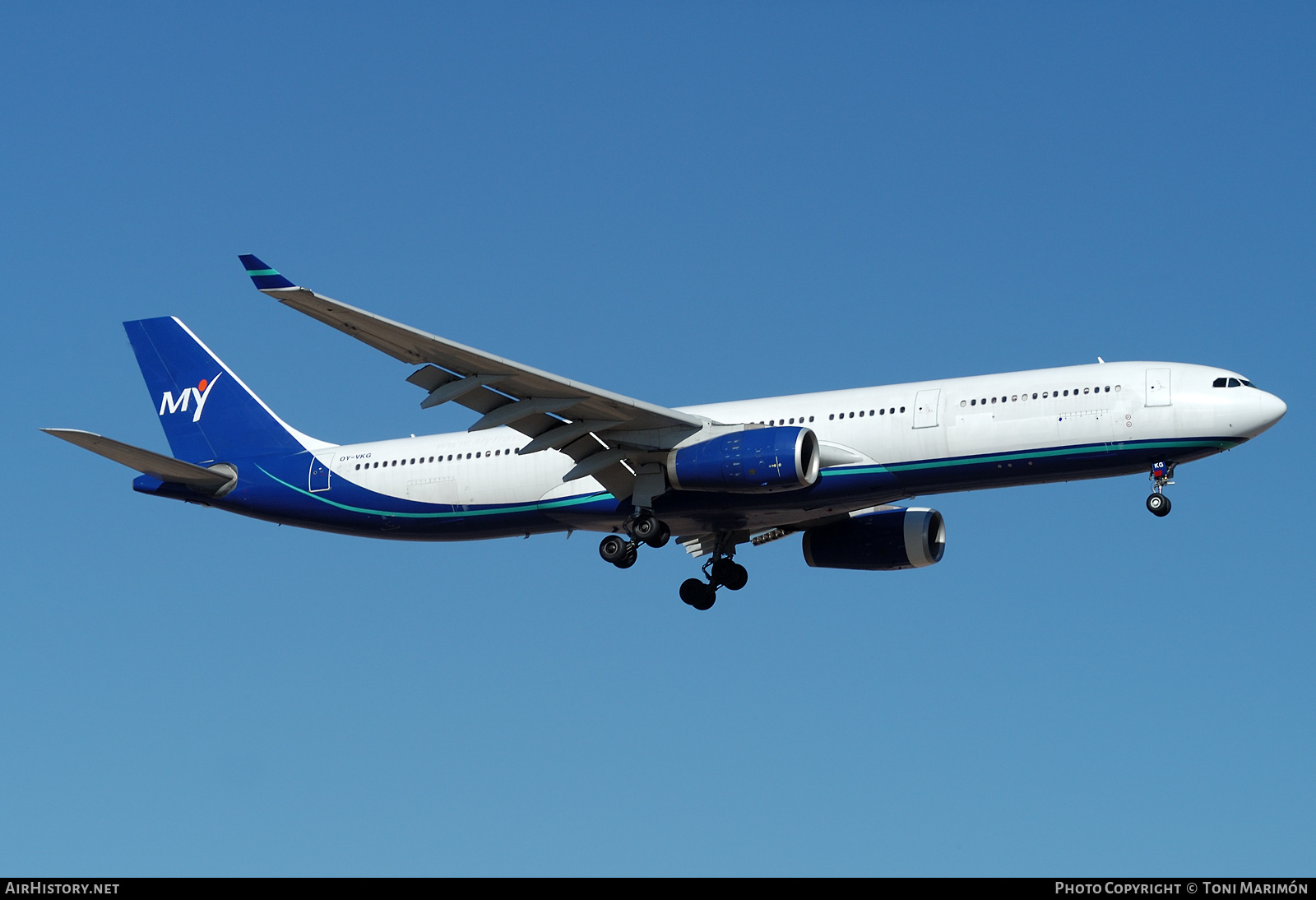 Aircraft Photo of OY-VKG | Airbus A330-343 | MyTravel Airways | AirHistory.net #488734