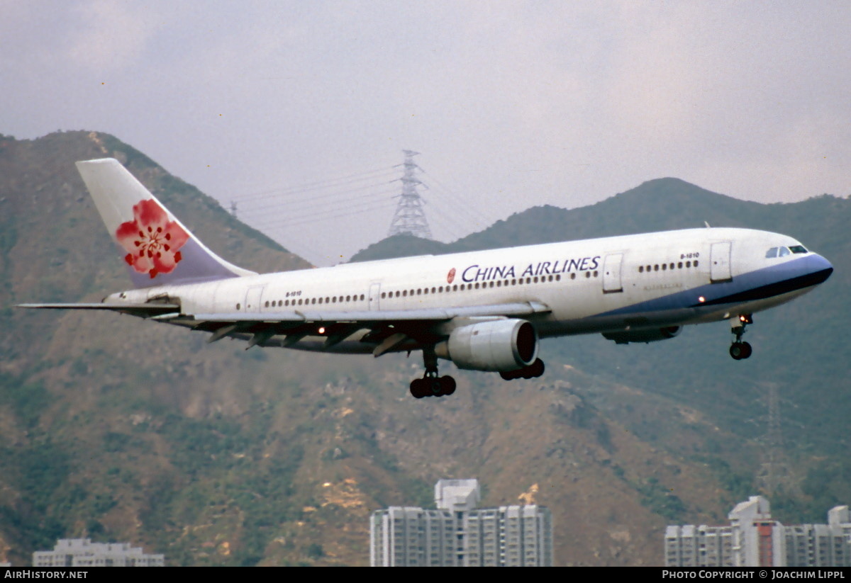 Aircraft Photo of B-1810 | Airbus A300B4-220 | China Airlines | AirHistory.net #488749