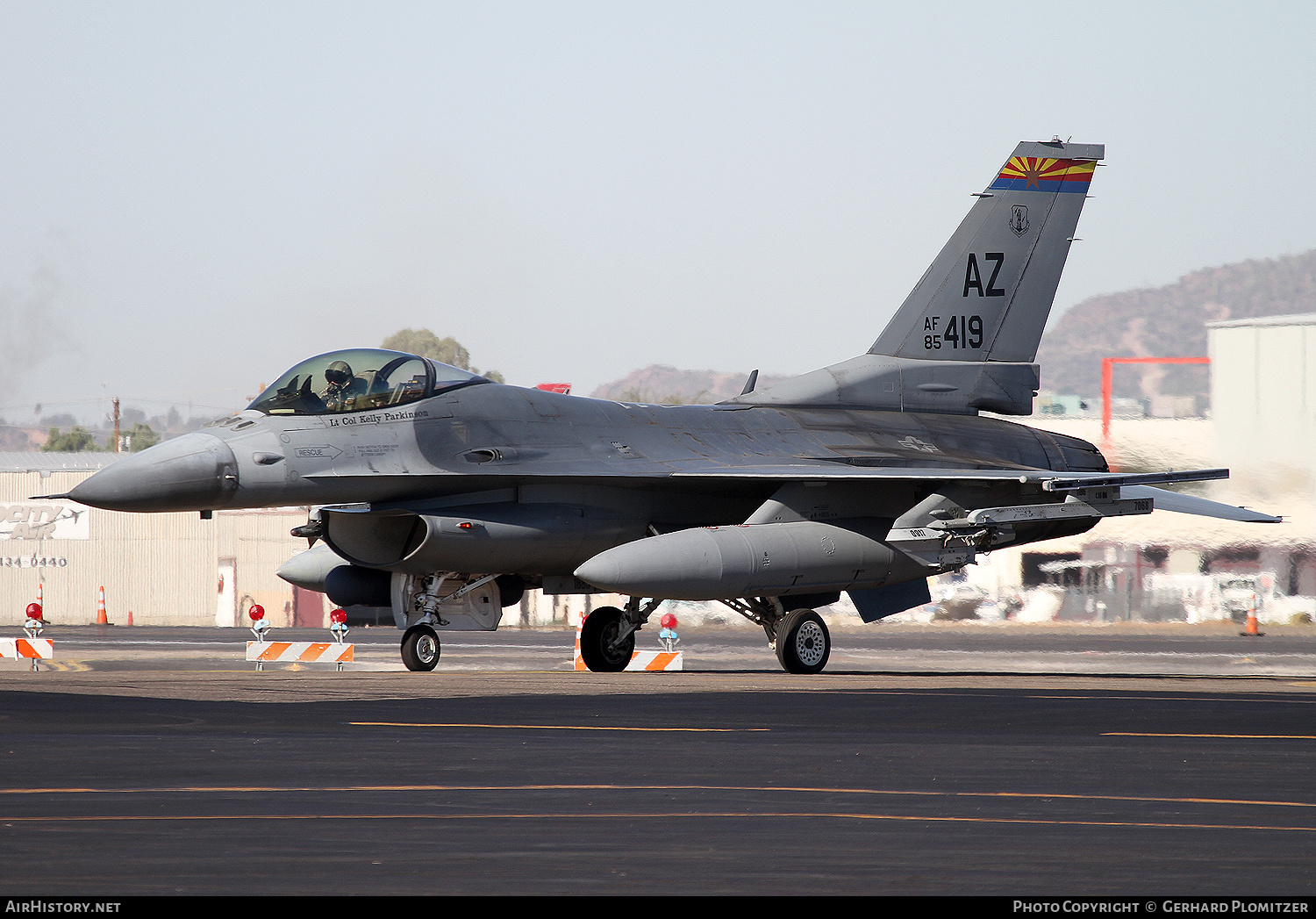 Aircraft Photo of 85-1419 / AF85-419 | General Dynamics F-16C Fighting Falcon | USA - Air Force | AirHistory.net #488755