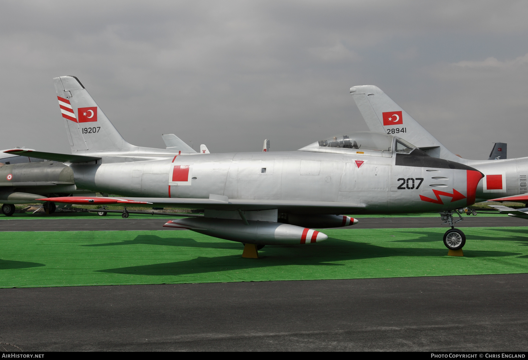 Aircraft Photo of 19207 | Canadair CL-13 Sabre 2 | Turkey - Air Force | AirHistory.net #488770
