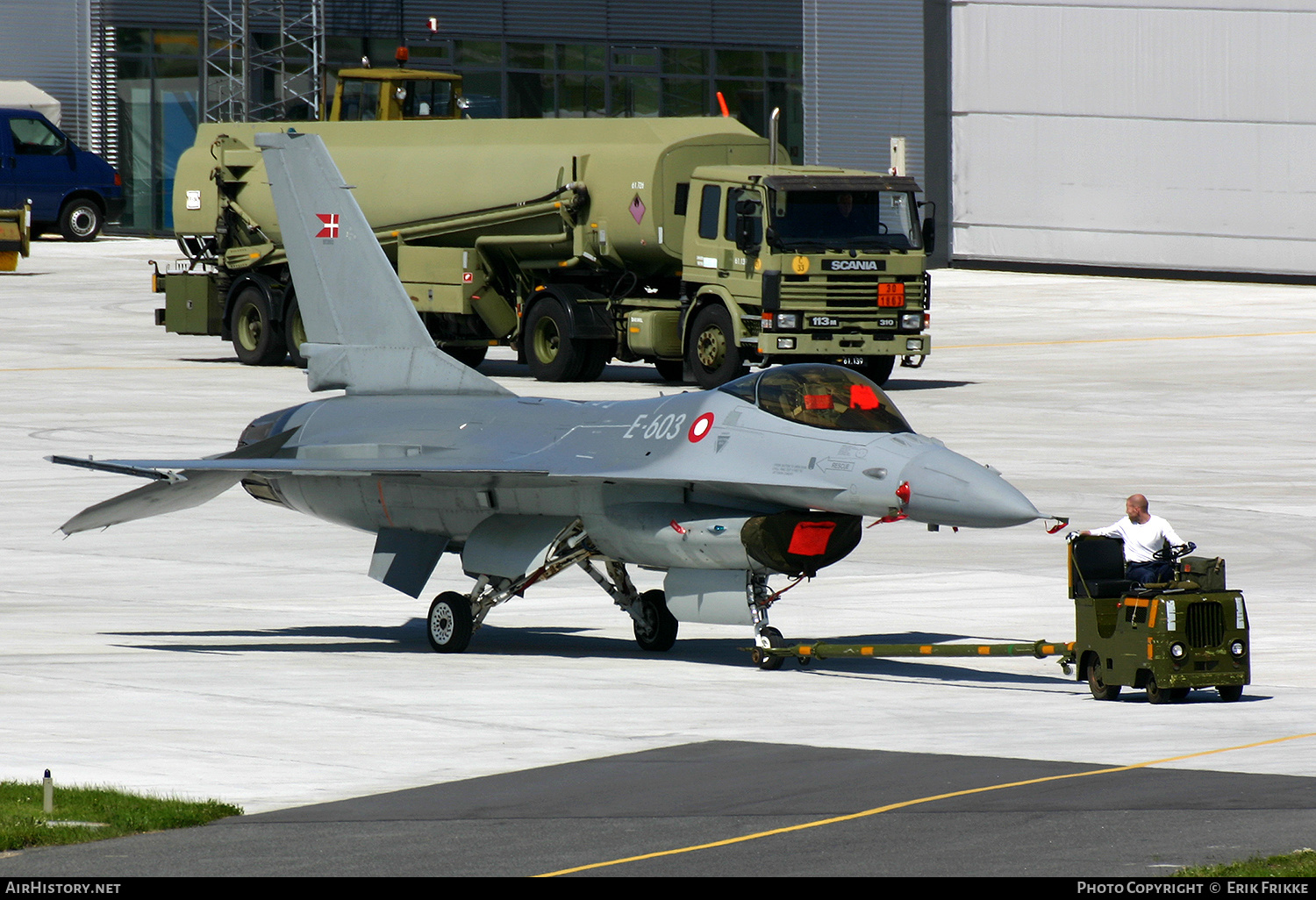 Aircraft Photo of E-603 | General Dynamics F-16AM Fighting Falcon | Denmark - Air Force | AirHistory.net #488780