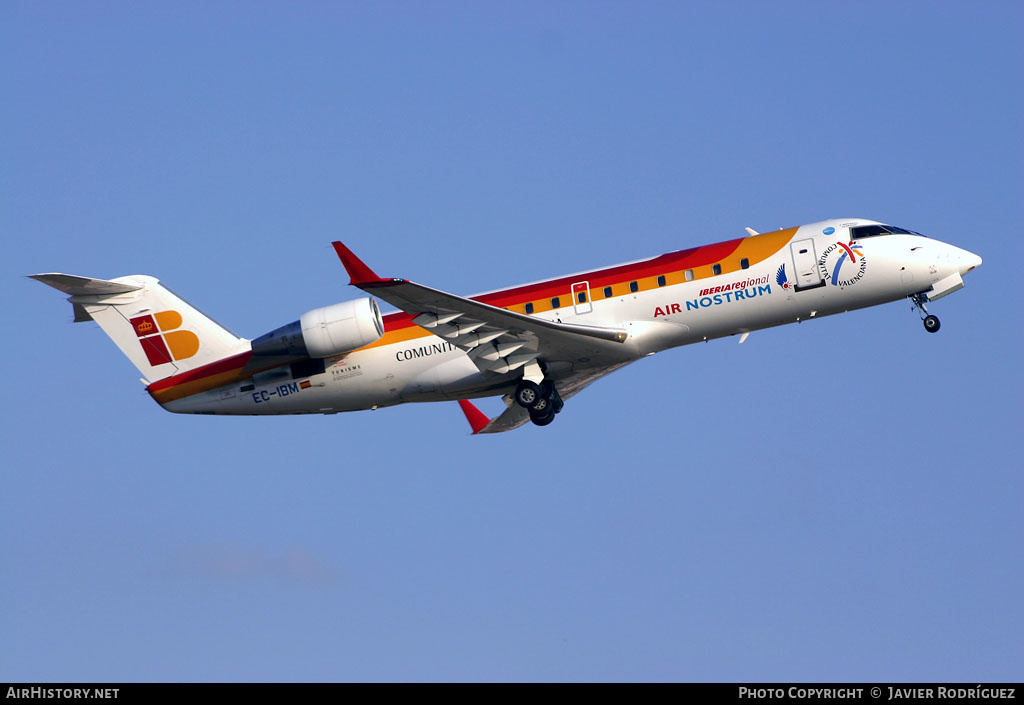 Aircraft Photo of EC-IBM | Bombardier CRJ-200ER (CL-600-2B19) | Iberia Regional | AirHistory.net #488783