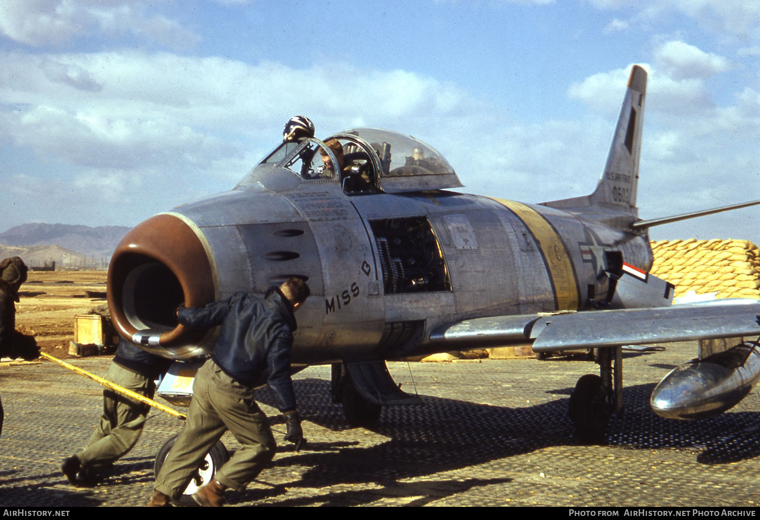 Aircraft Photo of 50-602 / 0602 | North American F-86E Sabre | USA - Air Force | AirHistory.net #488792