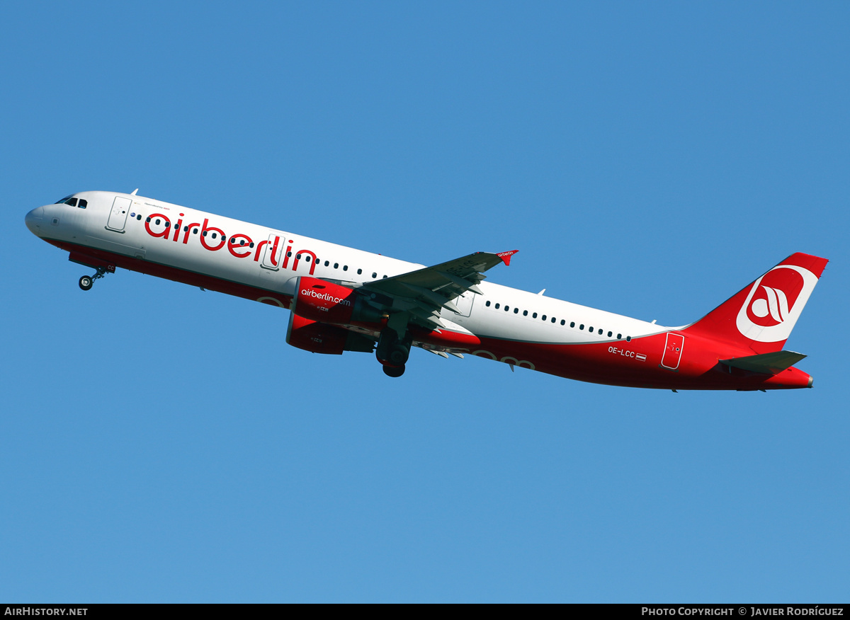 Aircraft Photo of OE-LCC | Airbus A321-211 | Air Berlin | AirHistory.net #488794