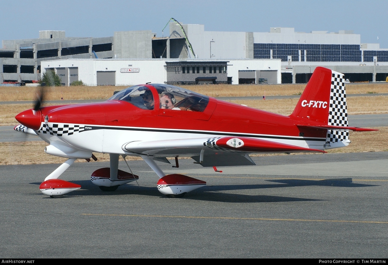 Aircraft Photo of C-FXTC | Van's RV-6A | AirHistory.net #488796