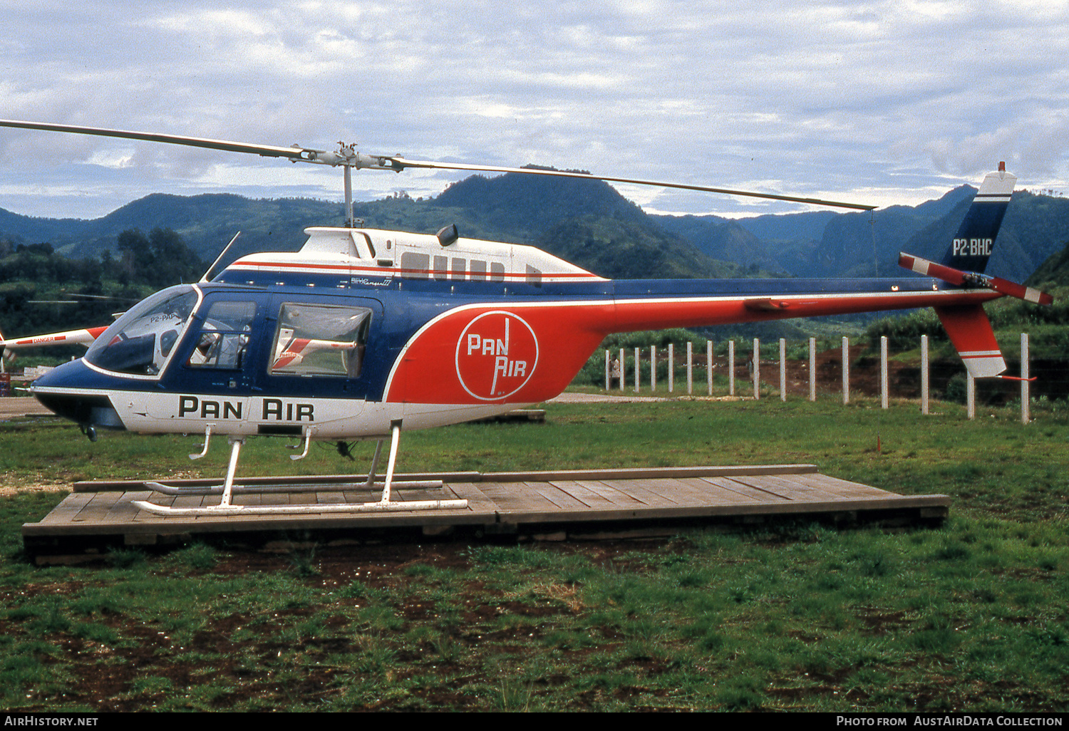 Aircraft Photo of P2-BHC | Bell 206B-3 JetRanger III | Pan Air | AirHistory.net #488806