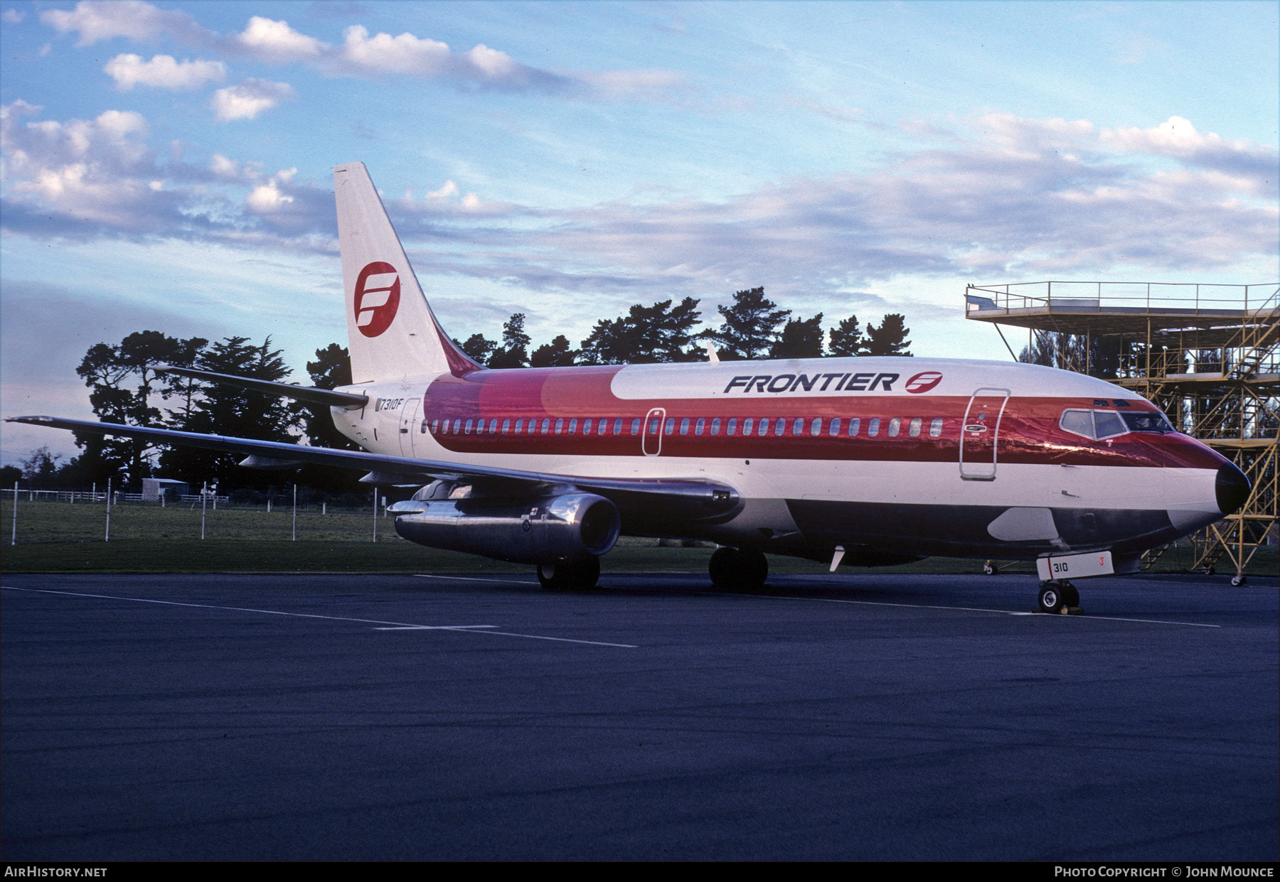 Aircraft Photo of ZK-NAJ / N7310F | Boeing 737-219 | Frontier Airlines | AirHistory.net #488813