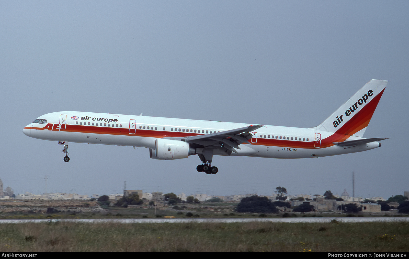 Aircraft Photo of G-BKRM | Boeing 757-236 | Air Europe | AirHistory.net #488831