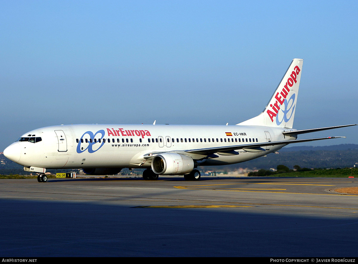 Aircraft Photo of EC-HKR | Boeing 737-85P | Air Europa | AirHistory.net #488837