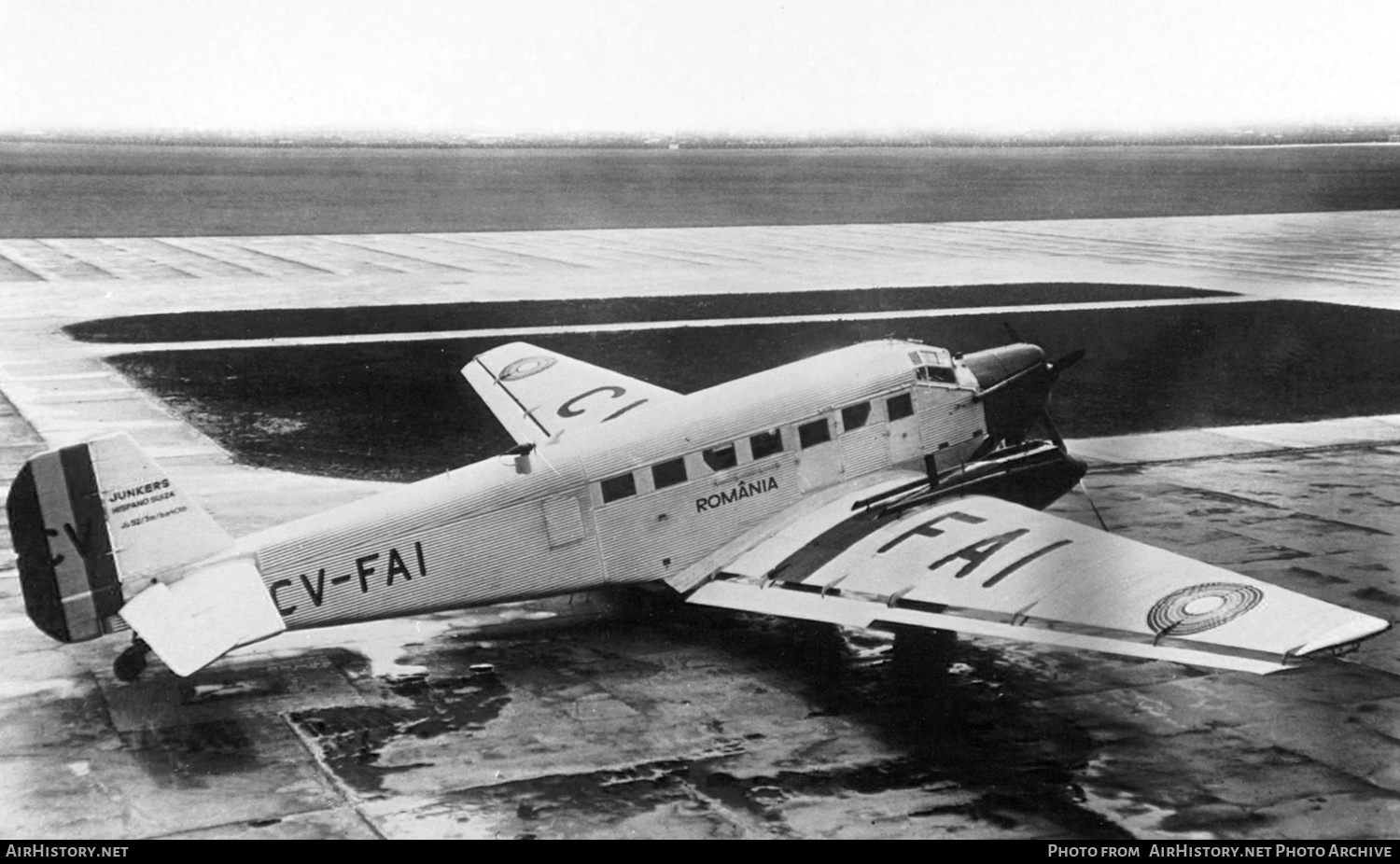 Aircraft Photo of CV-FAI | Junkers Ju 52/3m ba | AirHistory.net #488842
