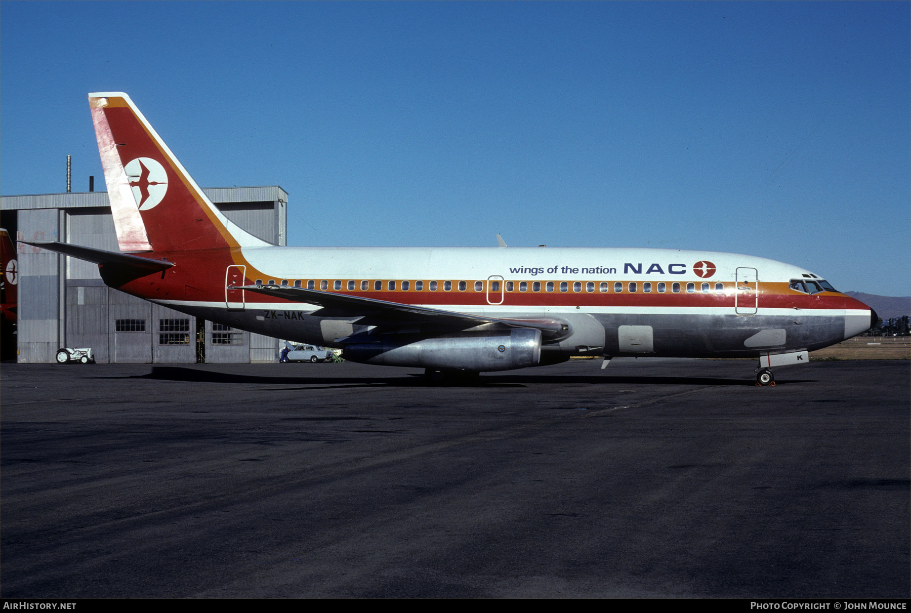 Aircraft Photo of ZK-NAK | Boeing 737-214 | New Zealand National Airways Corporation - NAC | AirHistory.net #488844