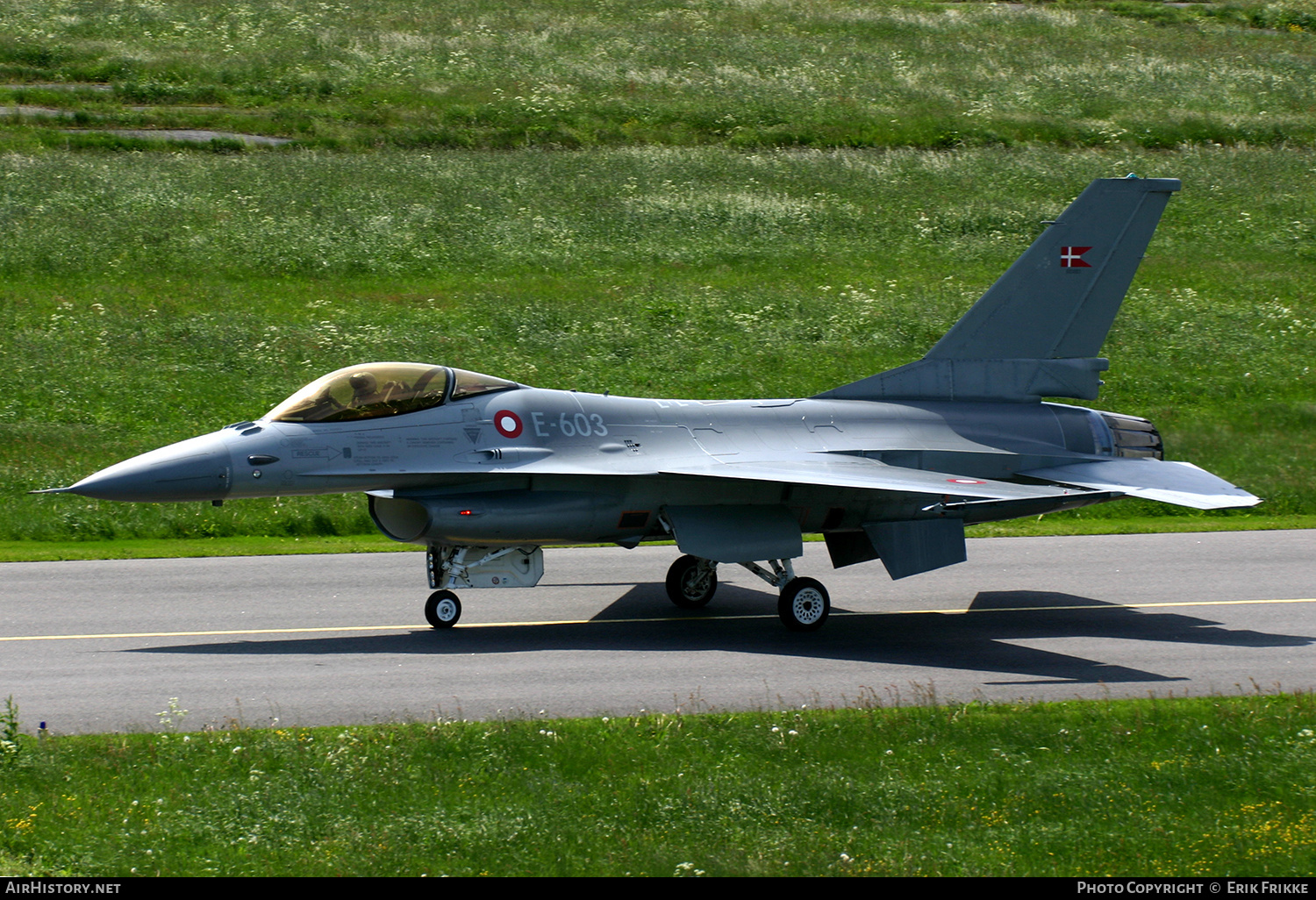 Aircraft Photo of E-603 | General Dynamics F-16AM Fighting Falcon | Denmark - Air Force | AirHistory.net #488846