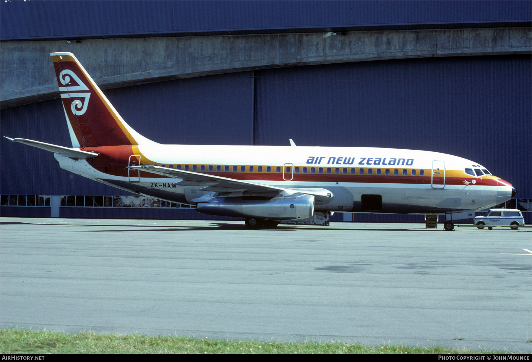 Aircraft Photo of ZK-NAM | Boeing 737-222 | Air New Zealand | AirHistory.net #488854