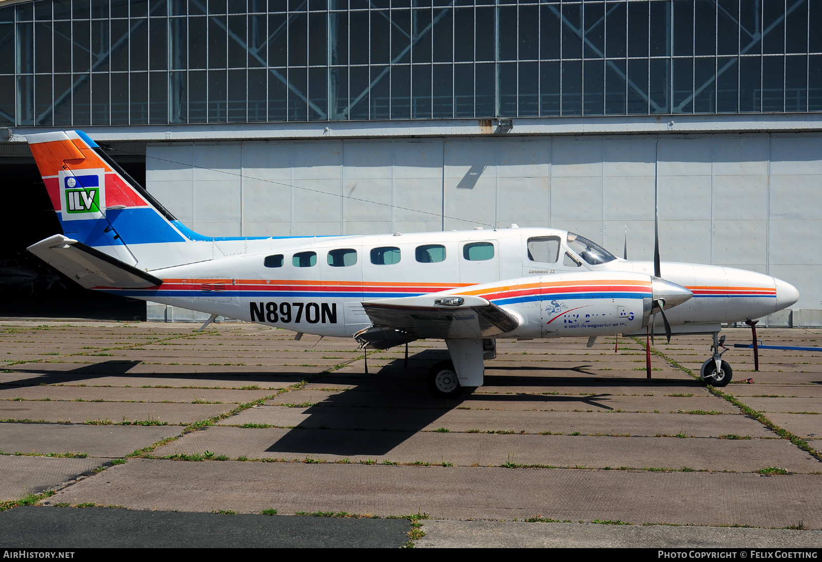 Aircraft Photo of N8970N | Cessna 441 Conquest | ILV Bildflug | AirHistory.net #488864