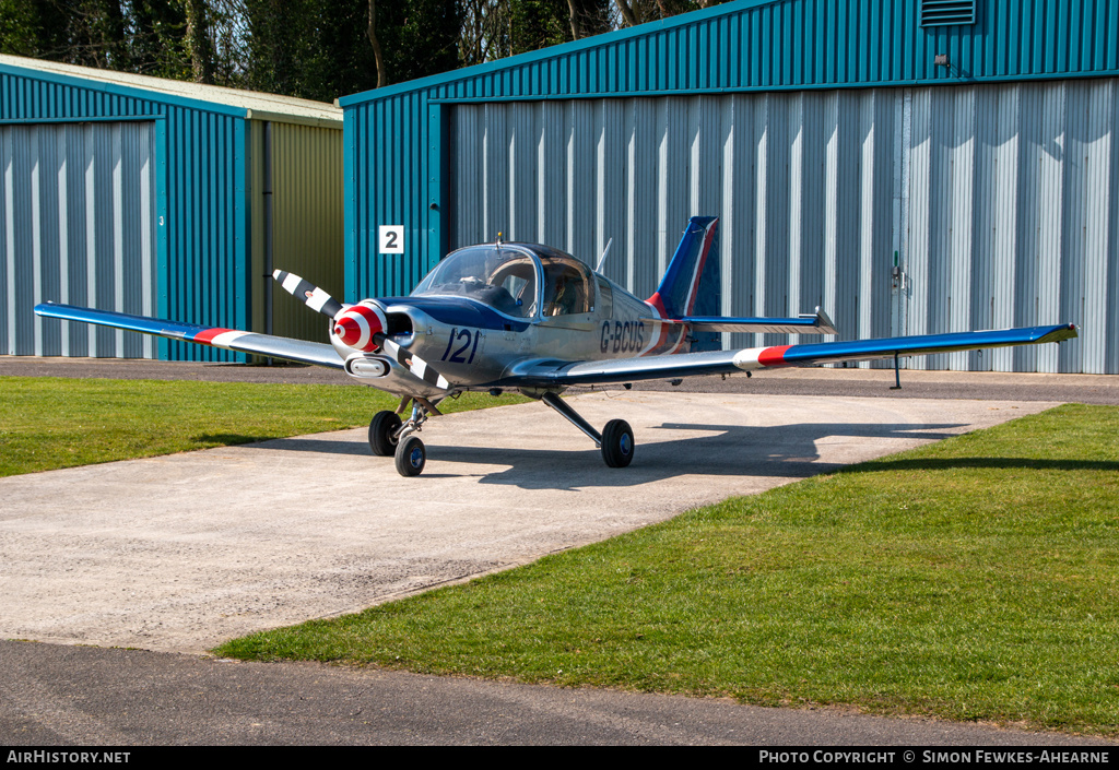Aircraft Photo of G-BCUS | Scottish Aviation Bulldog 120 | Skysport UK | AirHistory.net #488872