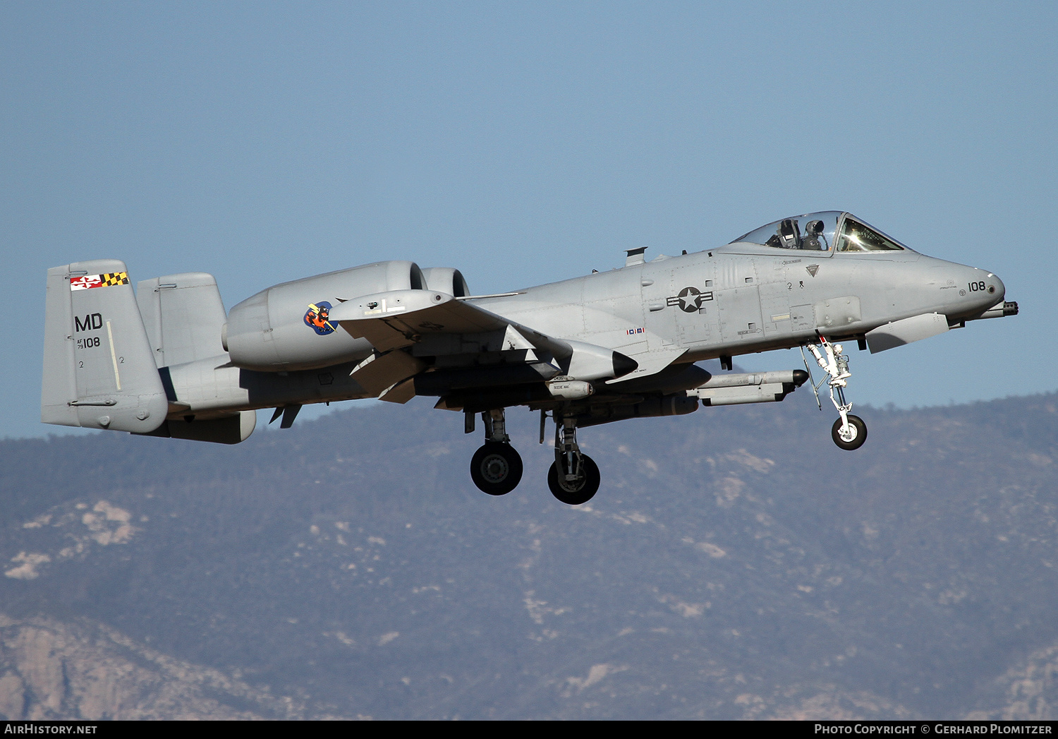 Aircraft Photo of 79-0108 / AF79-108 | Fairchild A-10C Thunderbolt II | USA - Air Force | AirHistory.net #488883