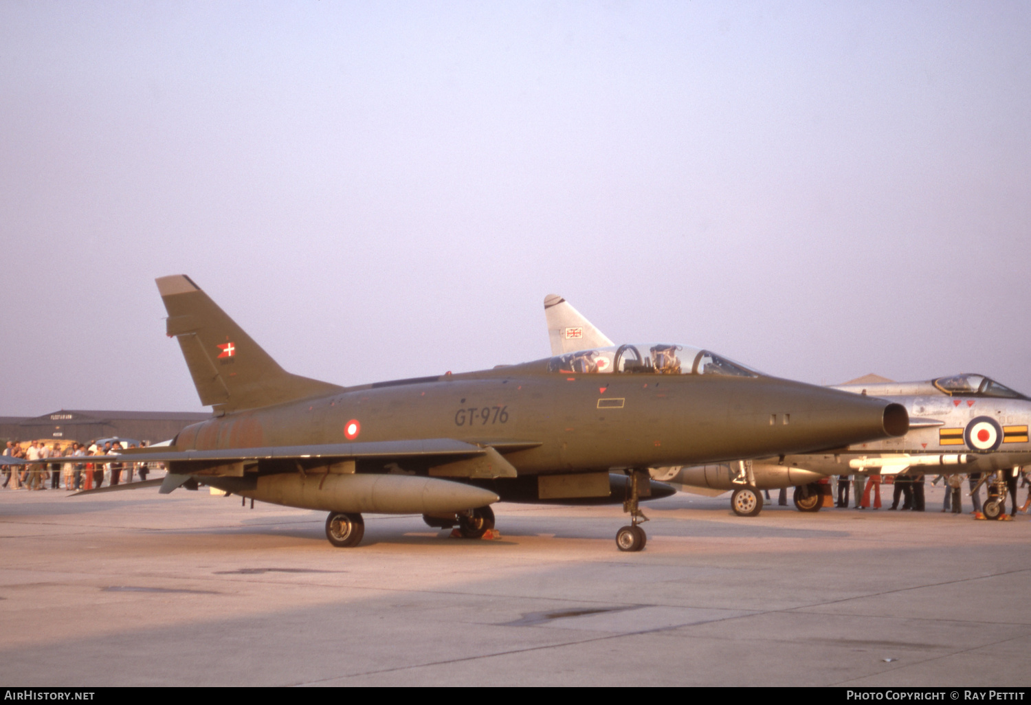 Aircraft Photo of GT-976 / 58976 | North American TF-100F Super Sabre | Denmark - Air Force | AirHistory.net #488928