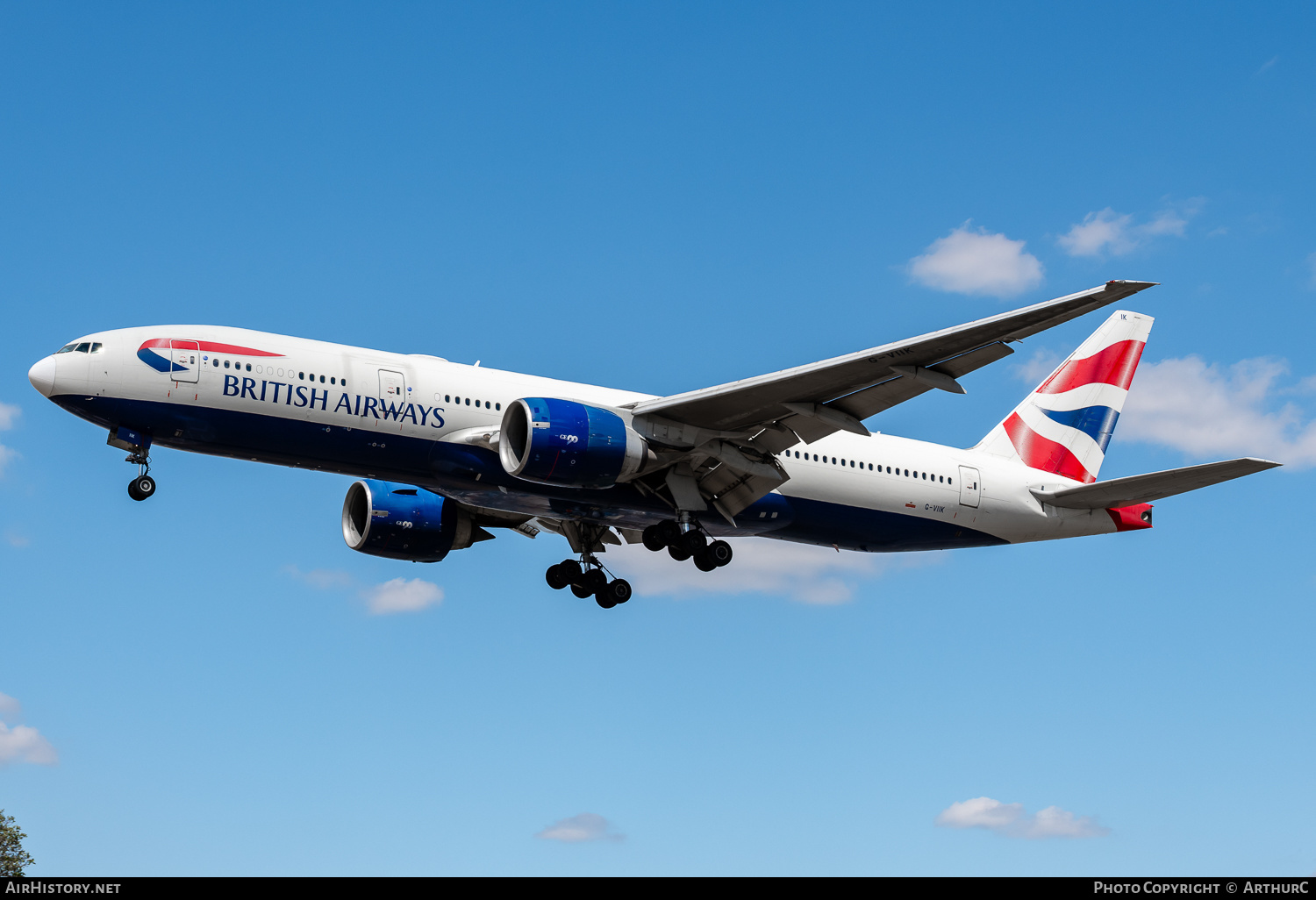 Aircraft Photo of G-VIIK | Boeing 777-236/ER | British Airways | AirHistory.net #488933