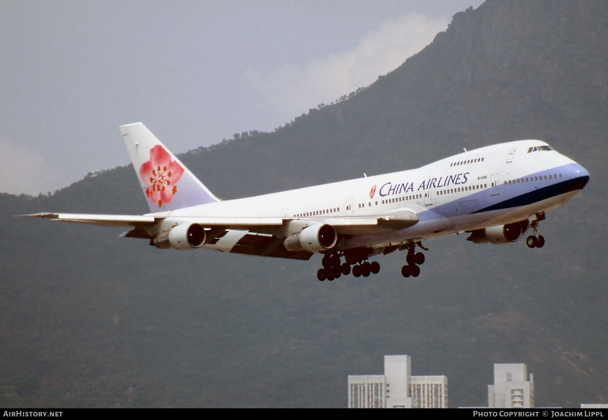 Aircraft Photo of B-1866 | Boeing 747-209B | China Airlines | AirHistory.net #488934