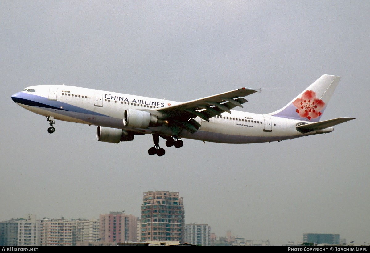 Aircraft Photo of N88887 | Airbus A300B4-622R | China Airlines | AirHistory.net #488939