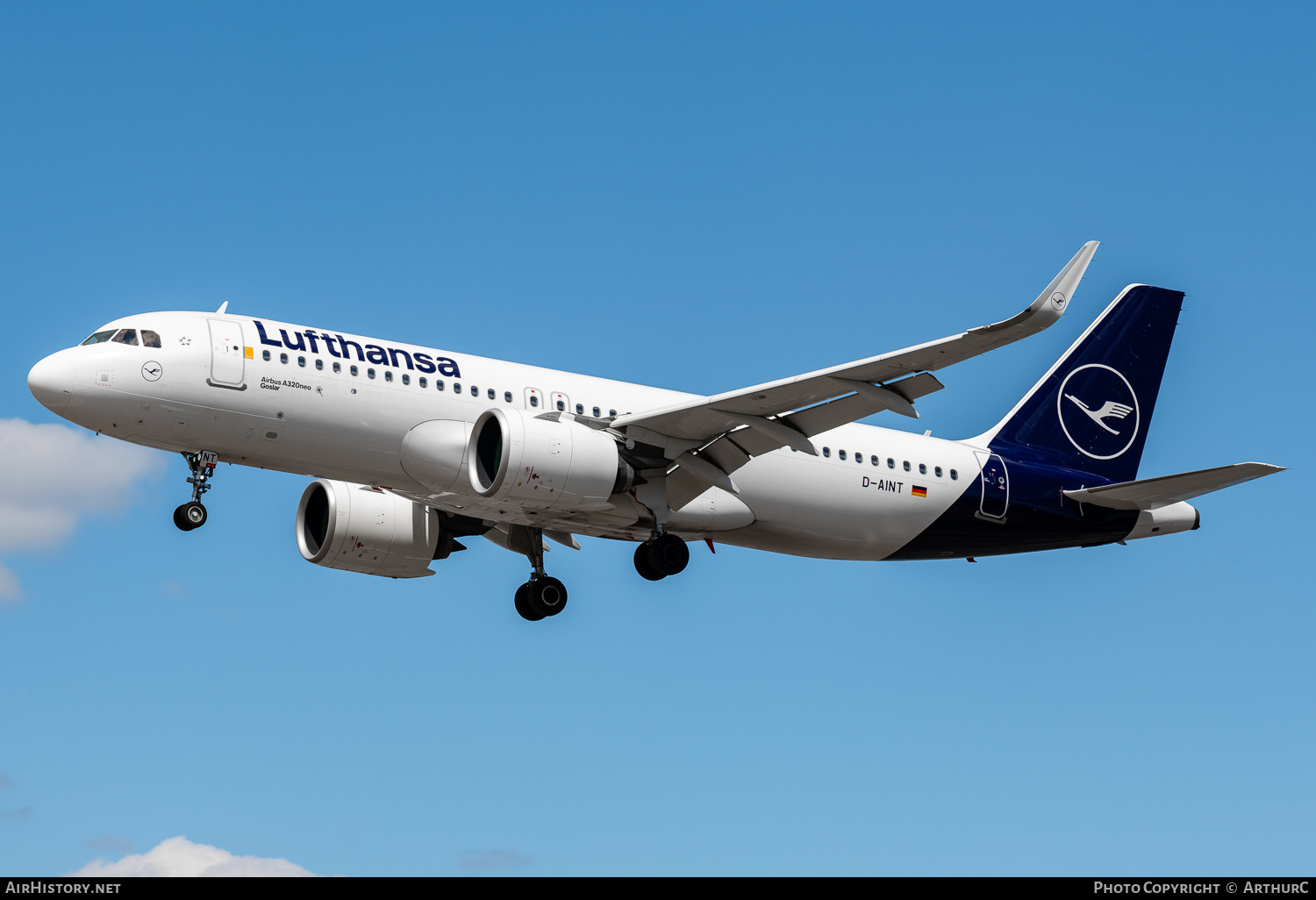 Aircraft Photo of D-AINT | Airbus A320-271N | Lufthansa | AirHistory.net #488940