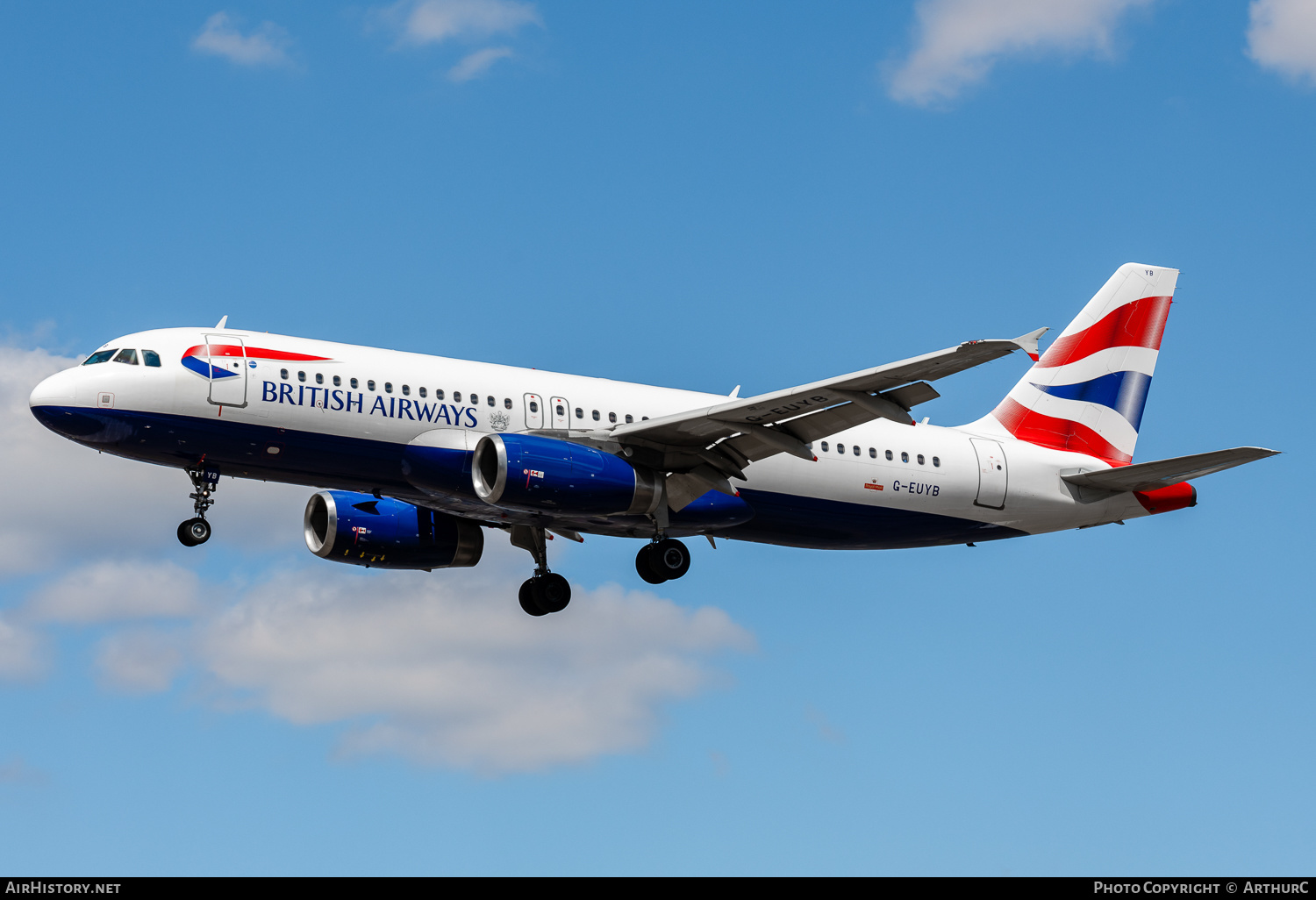 Aircraft Photo of G-EUYB | Airbus A320-232 | British Airways | AirHistory.net #488942