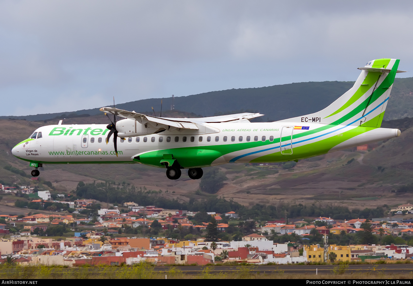 Aircraft Photo of EC-MPI | ATR ATR-72-600 (ATR-72-212A) | Binter Canarias | AirHistory.net #488948