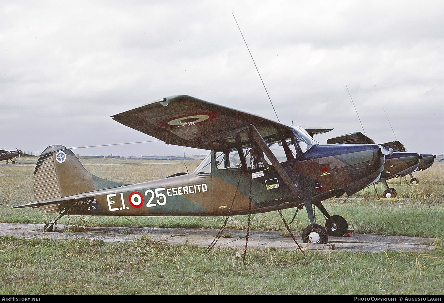 Aircraft Photo of MM61-2986 | Cessna O-1E Bird Dog (305C/L-19E) | Italy - Army | AirHistory.net #488963