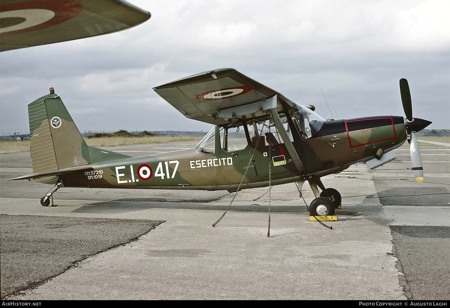 Aircraft Photo of MM57210 | SIAI-Marchetti SM-1019A | Italy - Army | AirHistory.net #488967