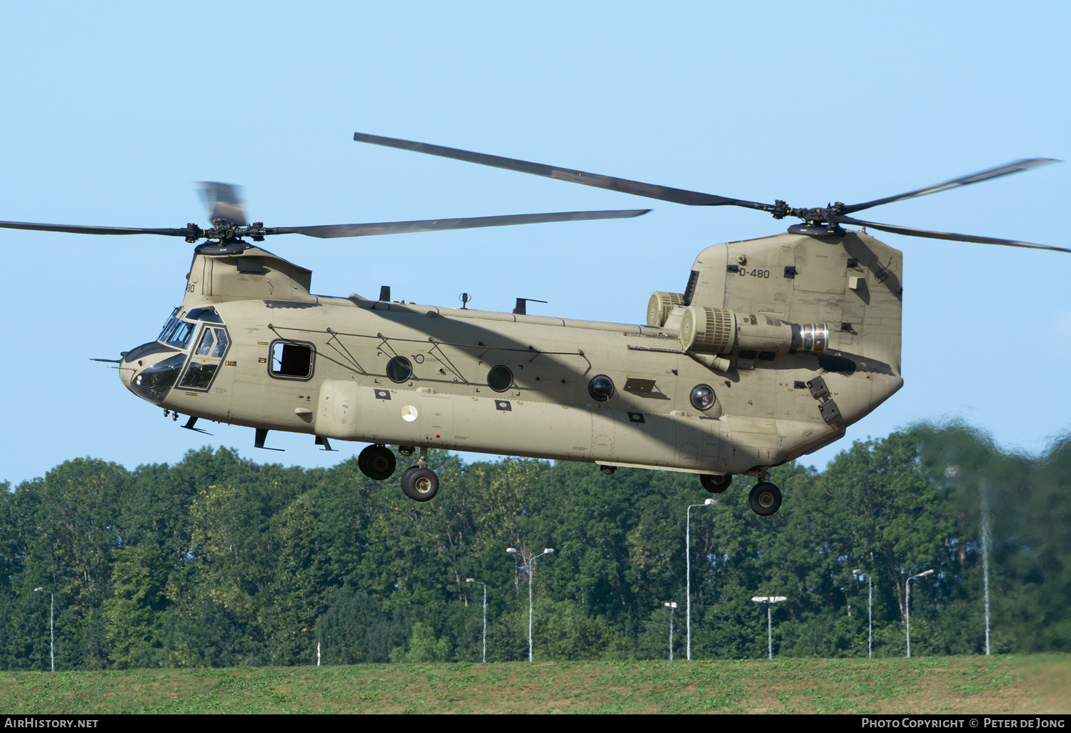 Aircraft Photo of D-480 | Boeing CH-47F Chinook (414) | Netherlands - Air Force | AirHistory.net #488974