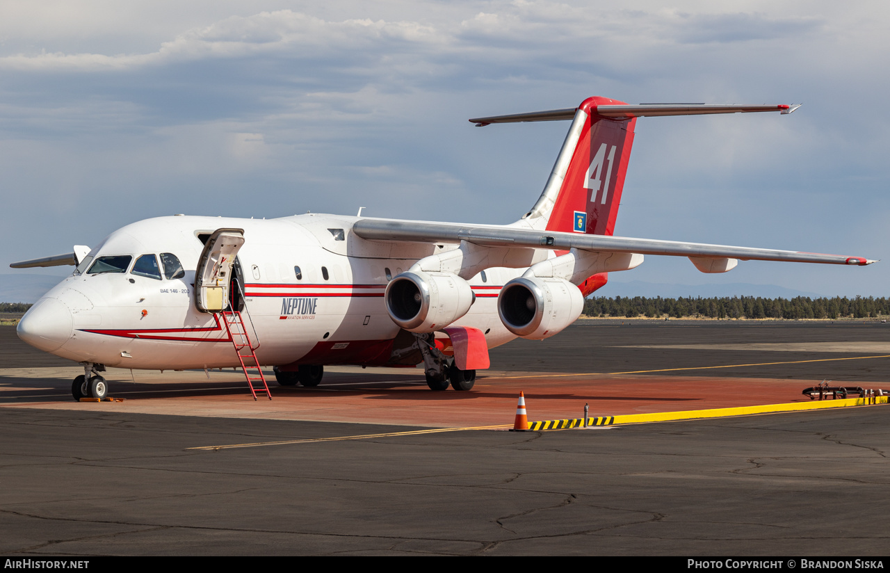 Aircraft Photo of N471NA | British Aerospace BAe-146-200 | Neptune Aviation Services | AirHistory.net #488977