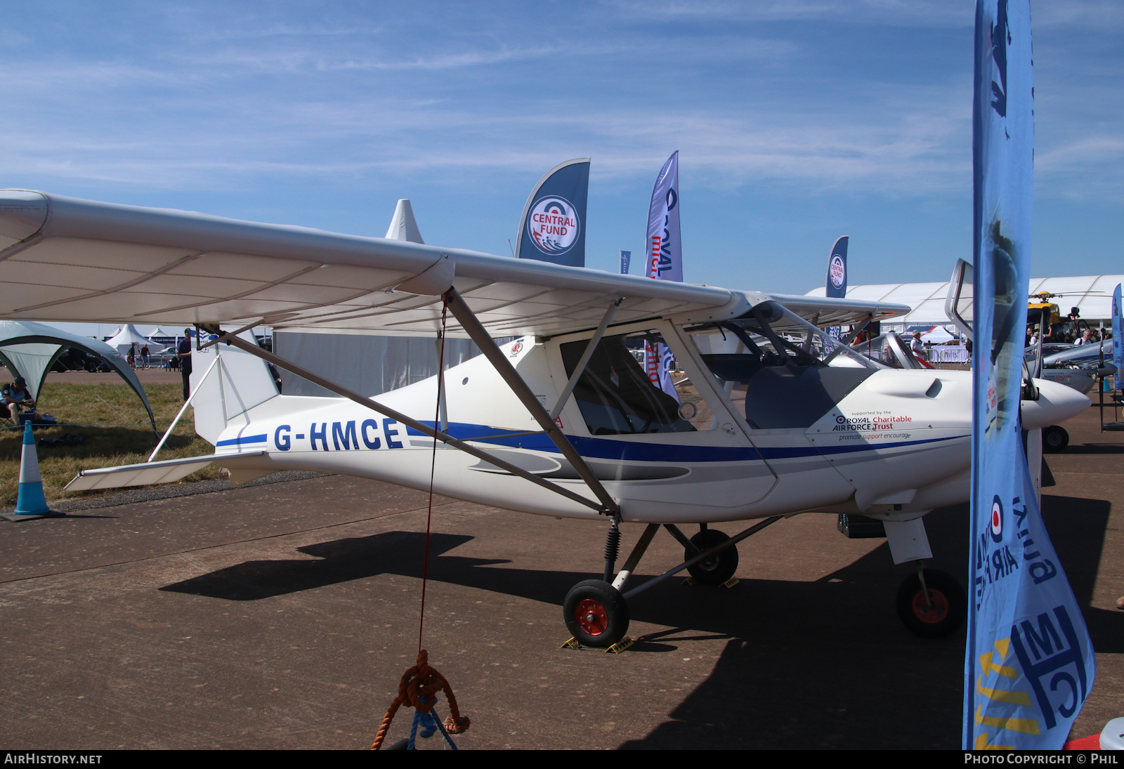 Aircraft Photo of G-HMCE | Comco Ikarus C42-FB80 | Royal Air Force Microlight Flying Association | AirHistory.net #488989