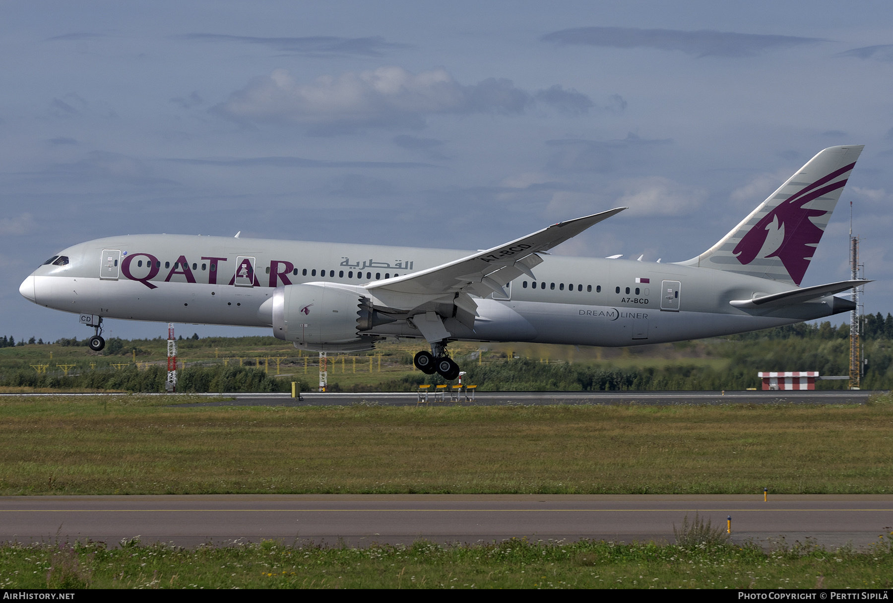 Aircraft Photo of A7-BCD | Boeing 787-8 Dreamliner | Qatar Airways | AirHistory.net #488990