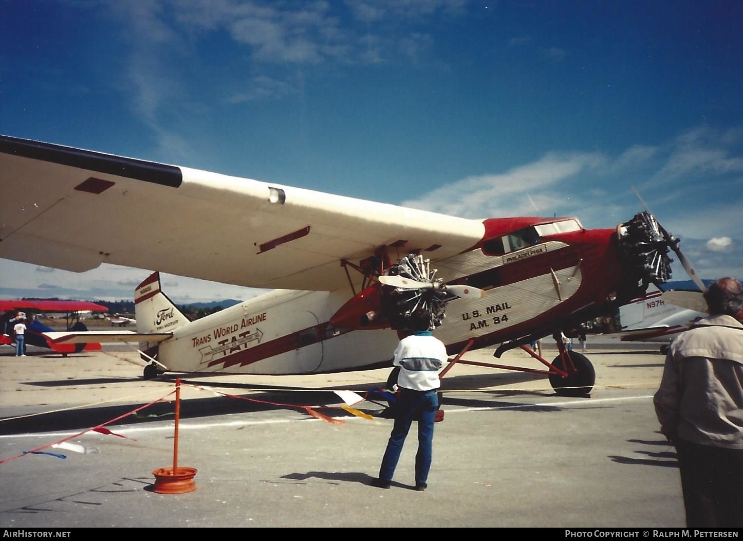 Aircraft Photo of N9651 | Ford 5-AT-B Tri-Motor | TAT - Transcontinental Air Transport | AirHistory.net #489012