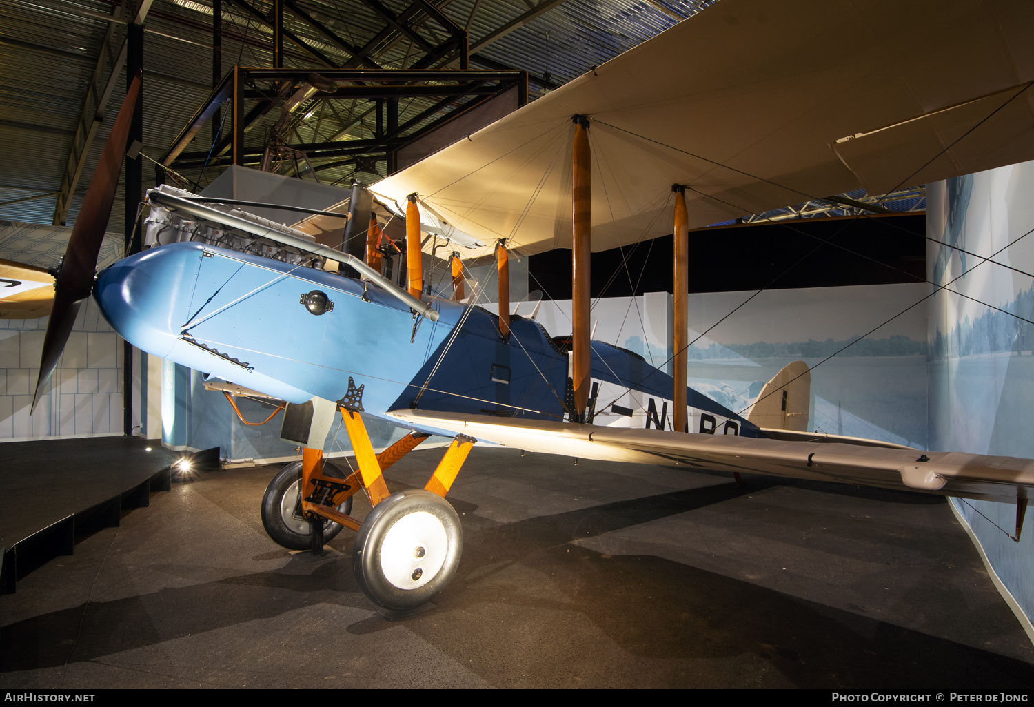 Aircraft Photo of H-NABO | Airco DH-9B (Replica) | KLM - Koninklijke Luchtvaart Maatschappij | AirHistory.net #489049