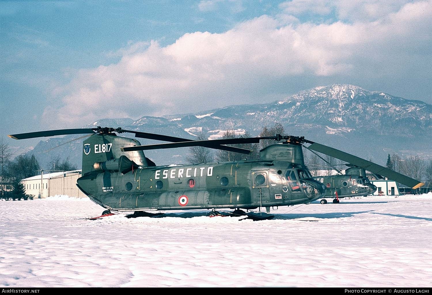 Aircraft Photo of MM80839 | Boeing Vertol CH-47C Chinook | Italy - Army | AirHistory.net #489076