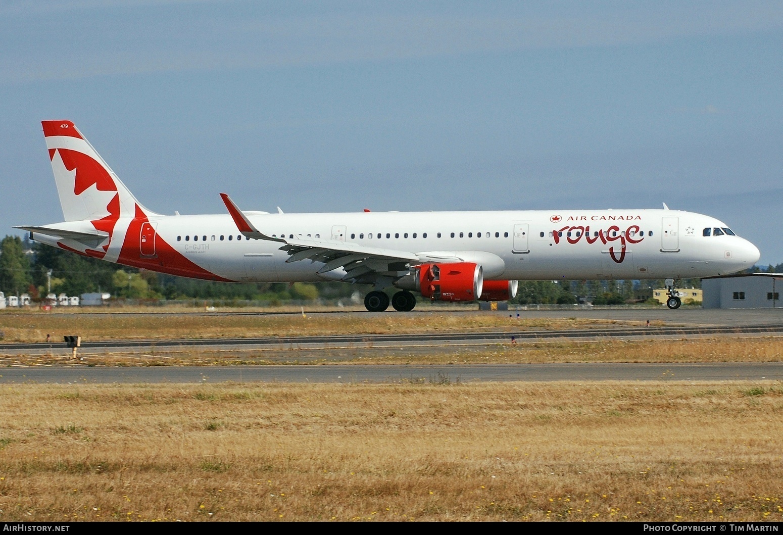 Aircraft Photo of C-GJTH | Airbus A321-211 | Air Canada Rouge | AirHistory.net #489104