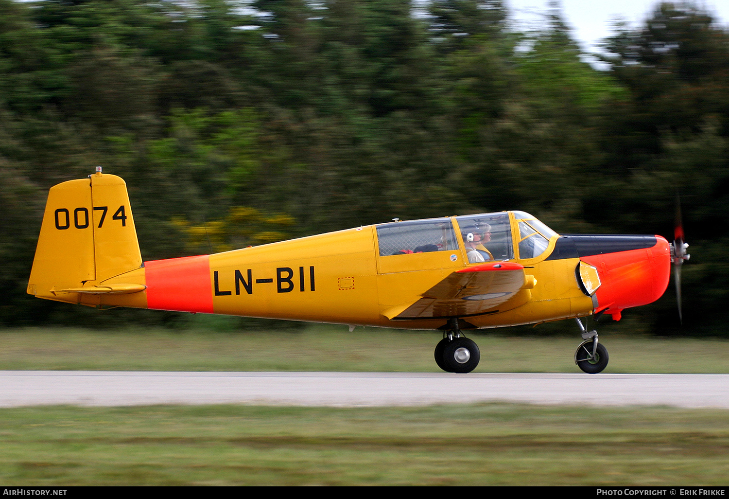 Aircraft Photo of LN-BII | Saab 91B Safir | AirHistory.net #489115