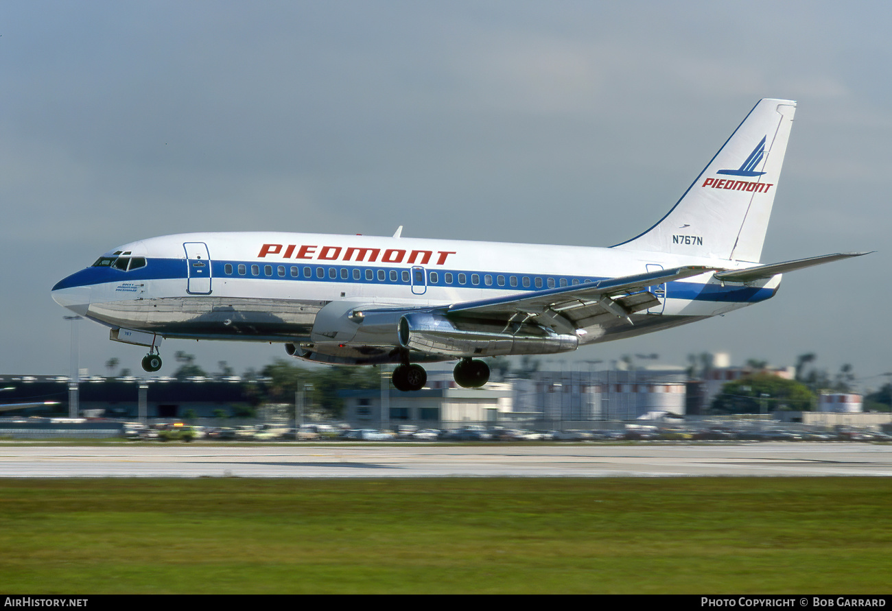 Aircraft Photo of N767N | Boeing 737-2A1 | Piedmont Airlines | AirHistory.net #489116